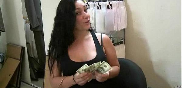  Sensual girl talked into having sex for cash 17